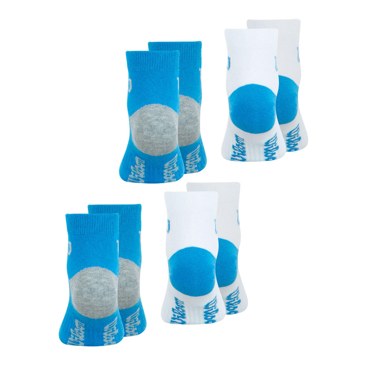 Lot de 4 paires de chaussettes mi-basses garçon Essentiel 3/4