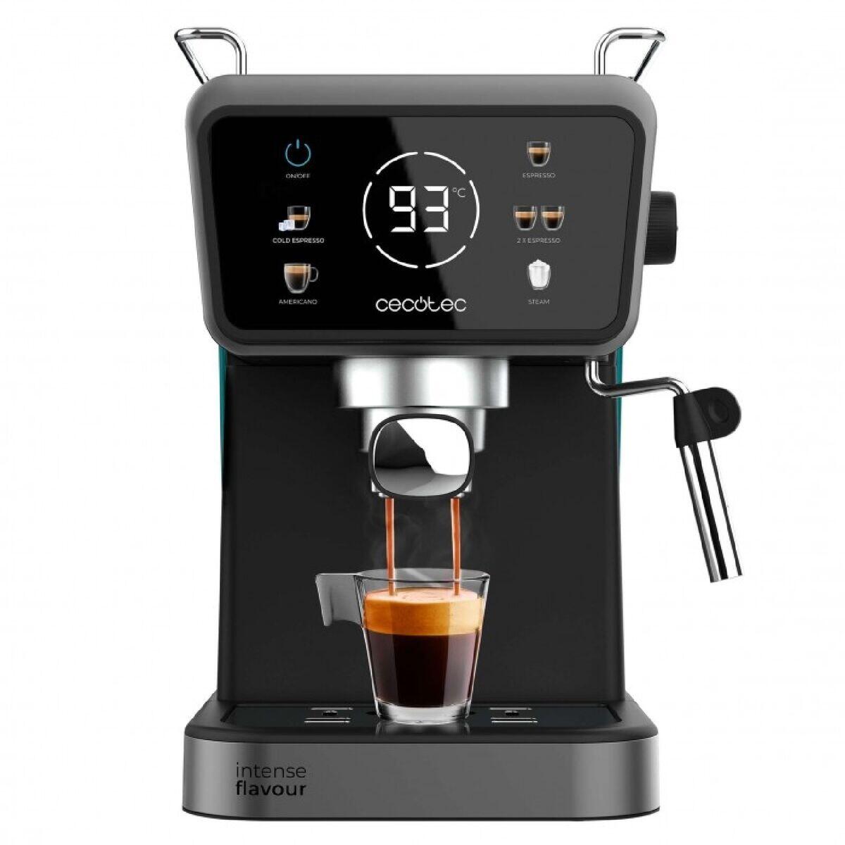 Máquina de café expresso manual cecotec power espresso touch coldbrew