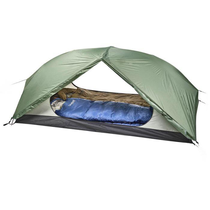 Tente de Camping Ultra Légère Columbus Granit 2 Verte 3/7