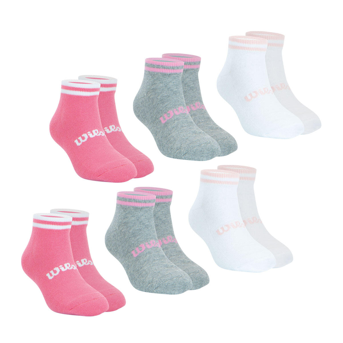 Lot de 3 paires de chaussettes basses fille Essentiel 2/4