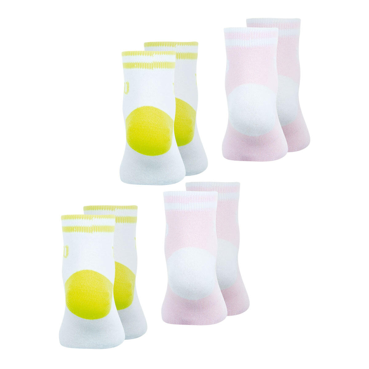 Lot de 4 paires de chaussettes basses fille Essentiel 3/4