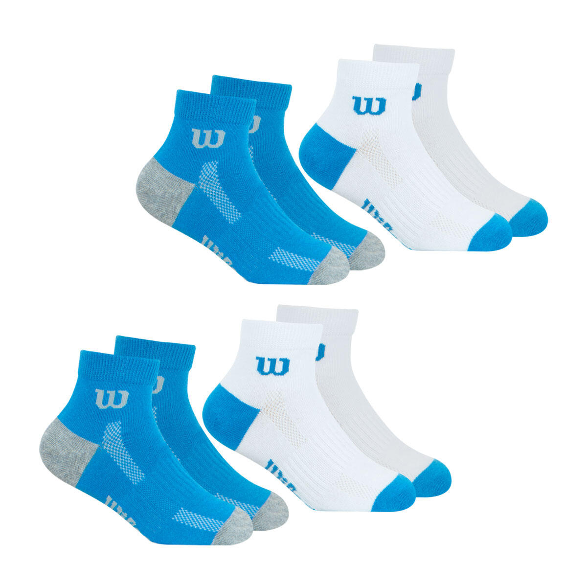 Lot de 4 paires de chaussettes mi-basses garçon Essentiel 1/4