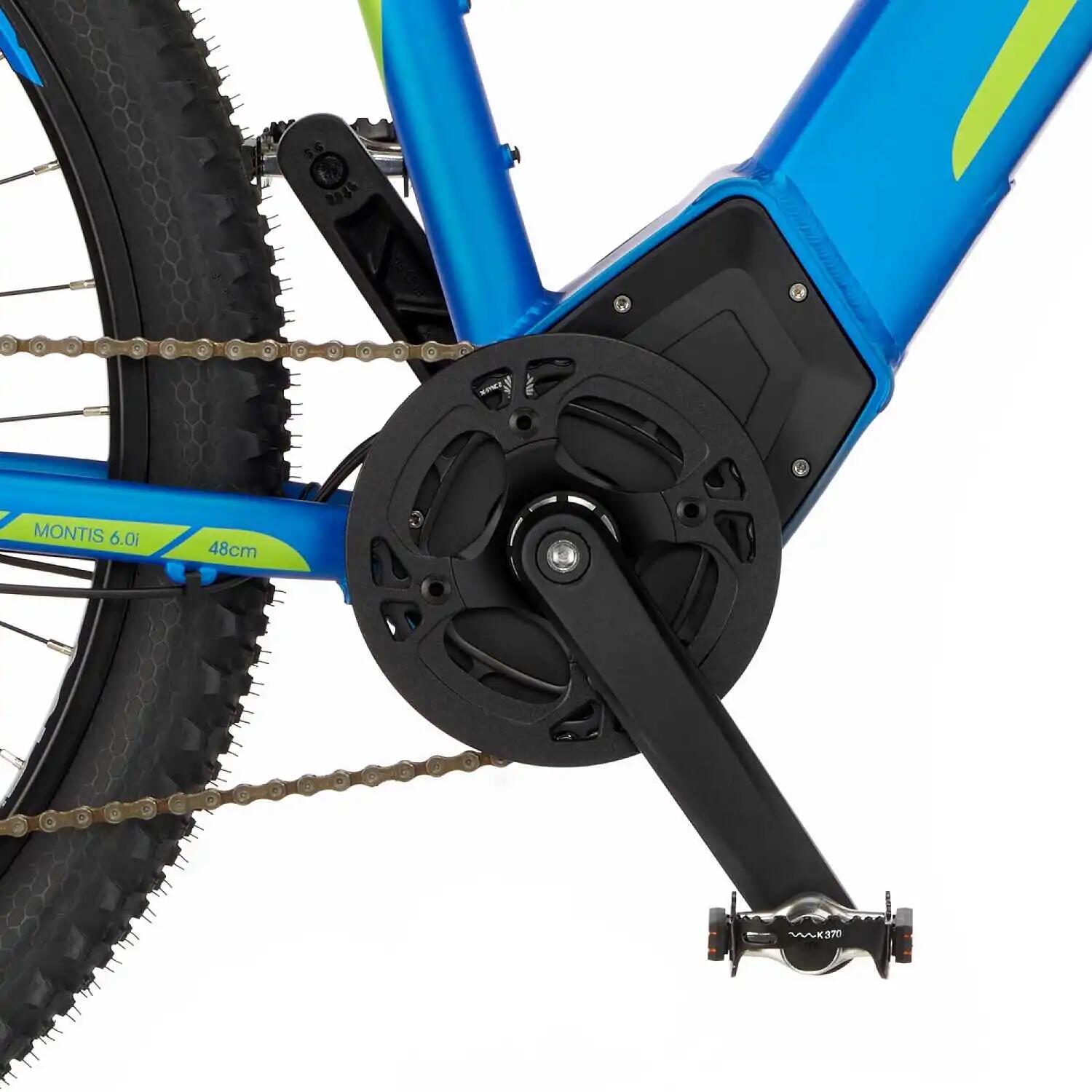 FISCHER E-Mountainbike MONTIS 6.0i E-Bike MTB blau matt 29 Zoll 504 Wh 6/8