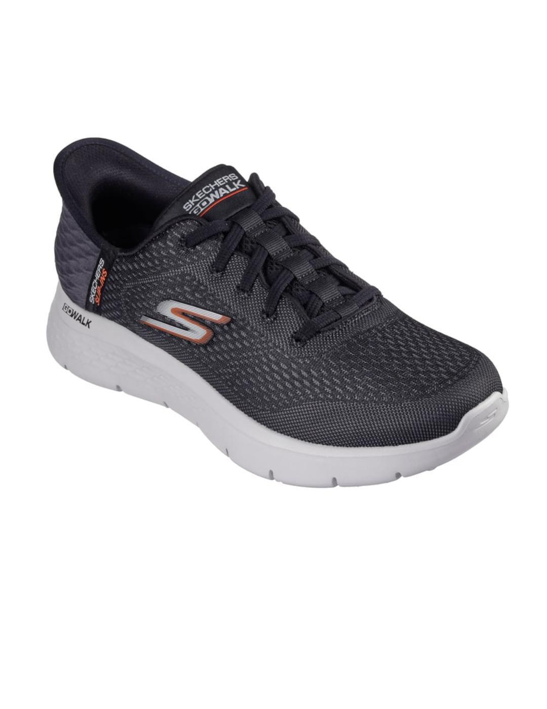 Chaussures pour hommes Skechers Go Walk Flex New World Noir 3/5