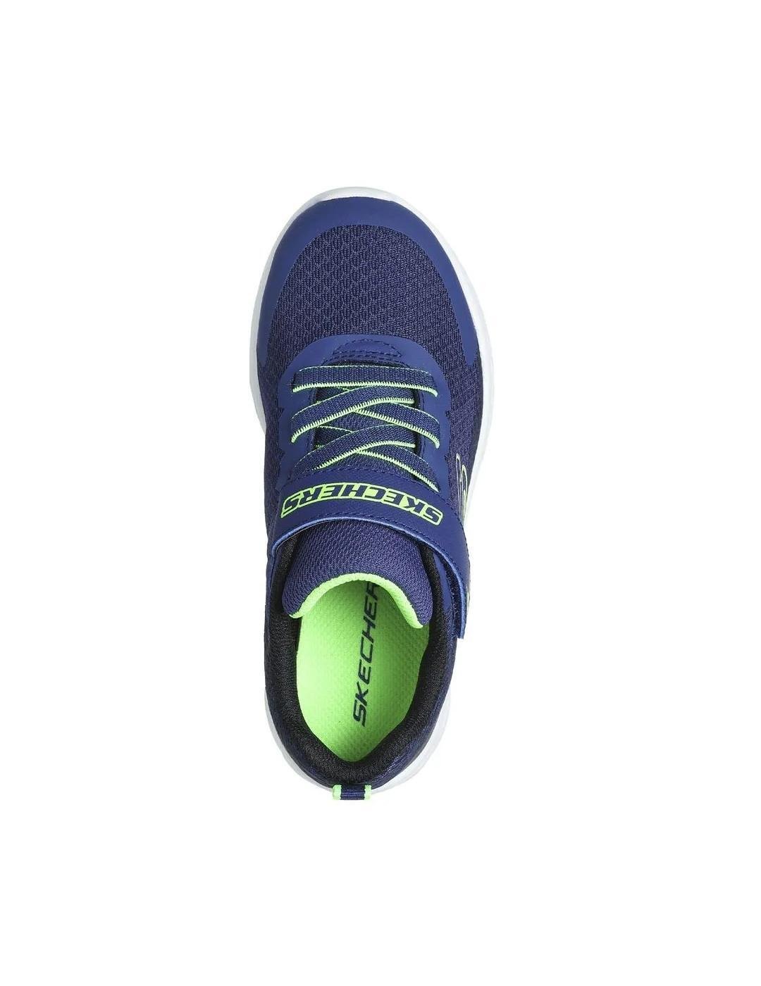 Scarpe da bambino Skechers Microspec ii Blu 4/5