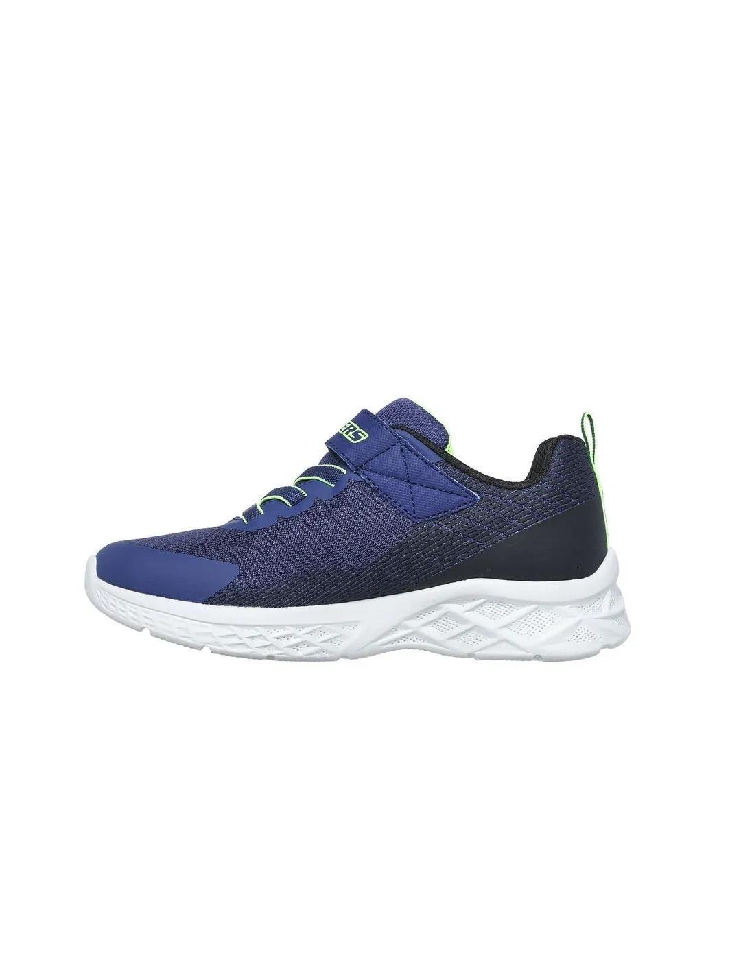 Chaussures pour enfant Skechers Microspec ii Bleu 2/5