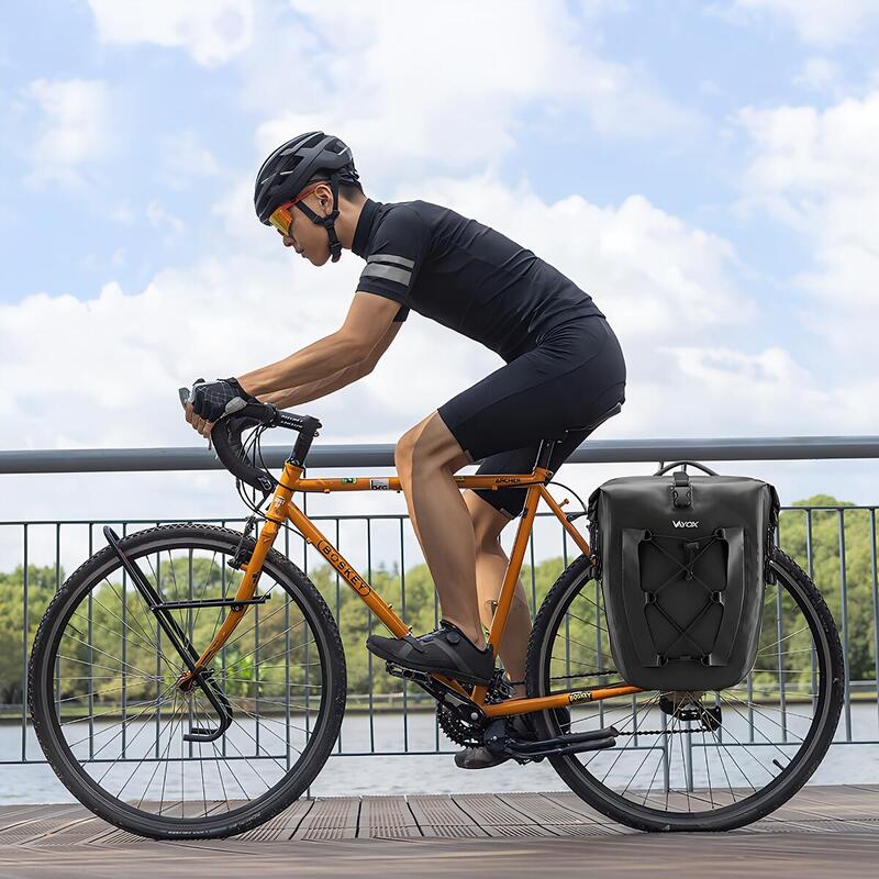 Geantă pentru bicicletă pentru suport VAYOX VA0353 laterală 27L