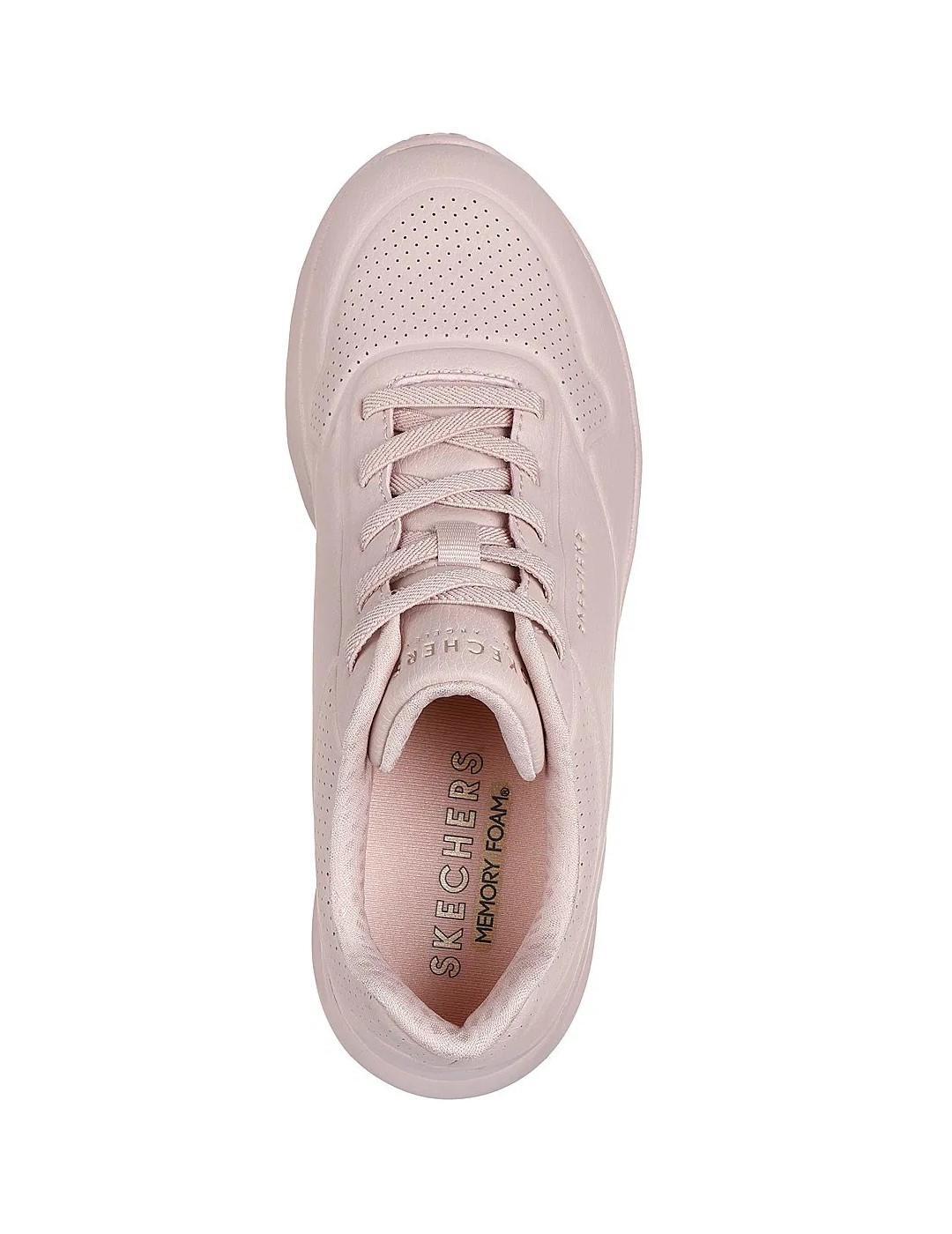 Chaussures pour femmes Skechers Uno-lite Rose 4/5