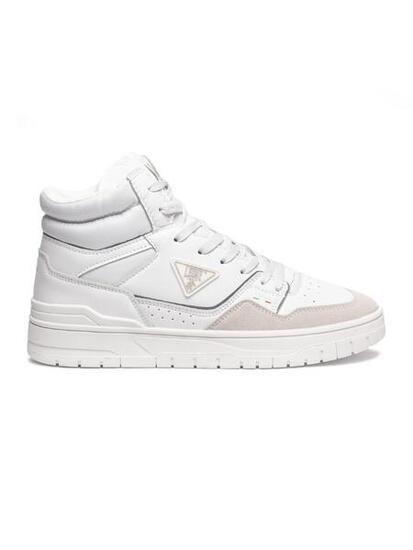Sneaker montante avec détails en daim Leone New Insert