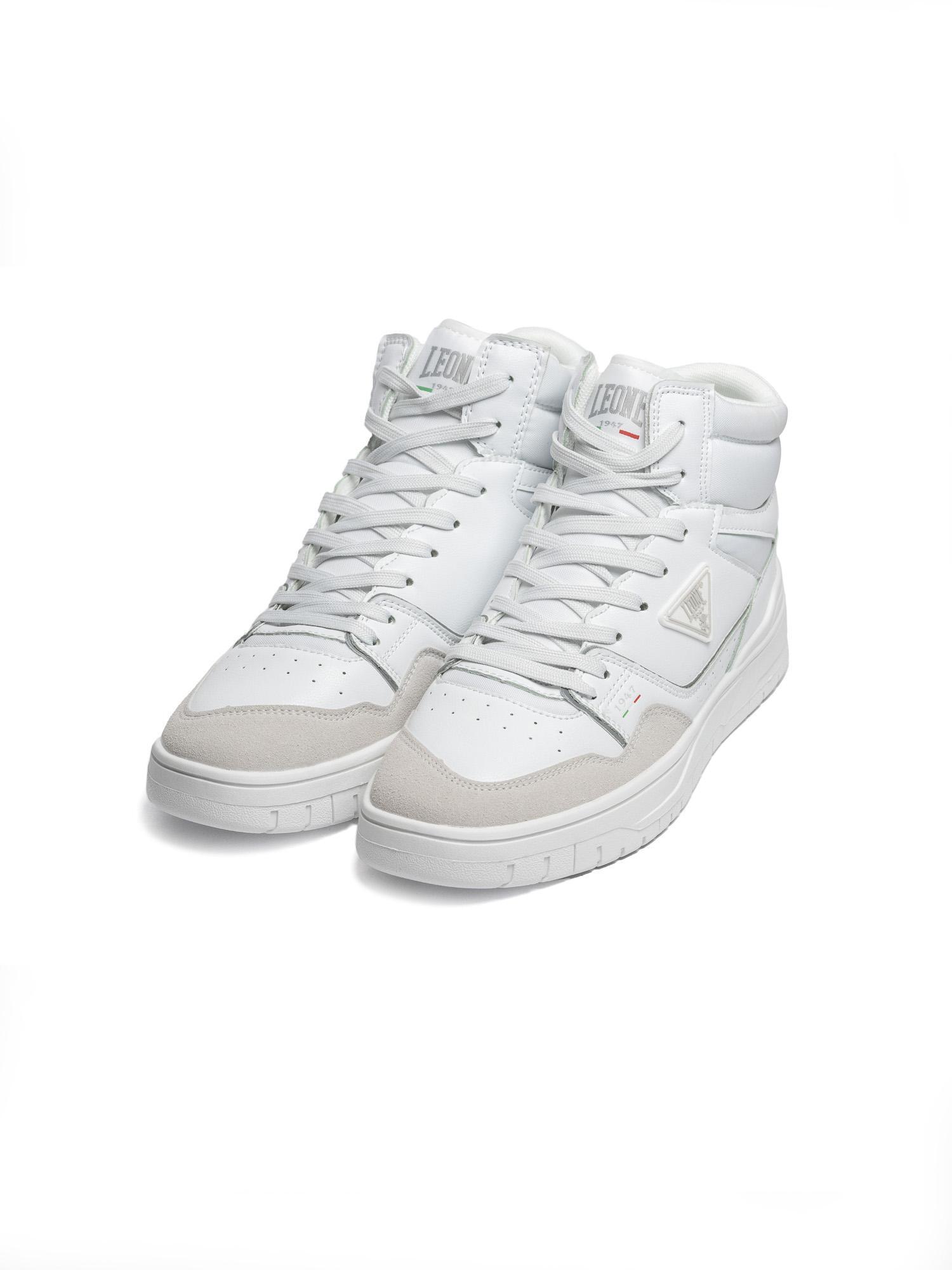 Zapatilla alta con detalles de ante Leone New Insert 5/6