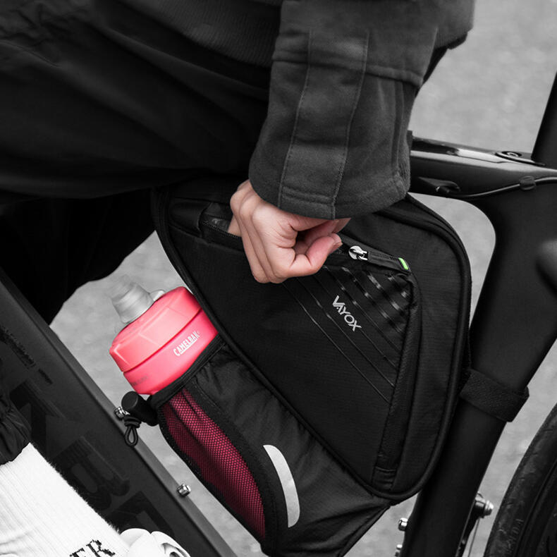 Torba rowerowa pod ramę VAYOX VA0348 uchwyt na bidon wodoodporna 1,5L 7/7