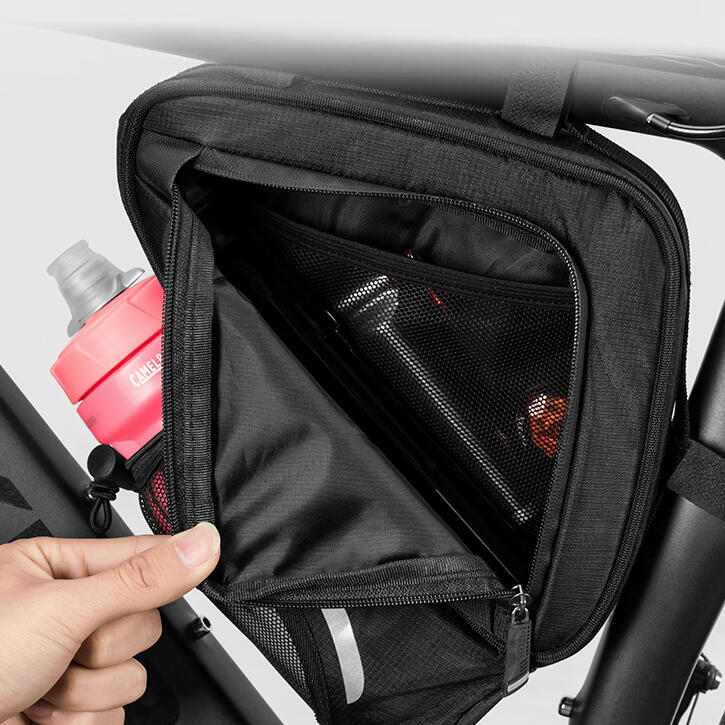 Torba rowerowa pod ramę VAYOX VA0348 uchwyt na bidon wodoodporna 1,5L 4/7