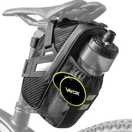 Torba rowerowa podsiodłowa VAYOX VA0349 uchwyt na bidon wodoodporna 1,5L
