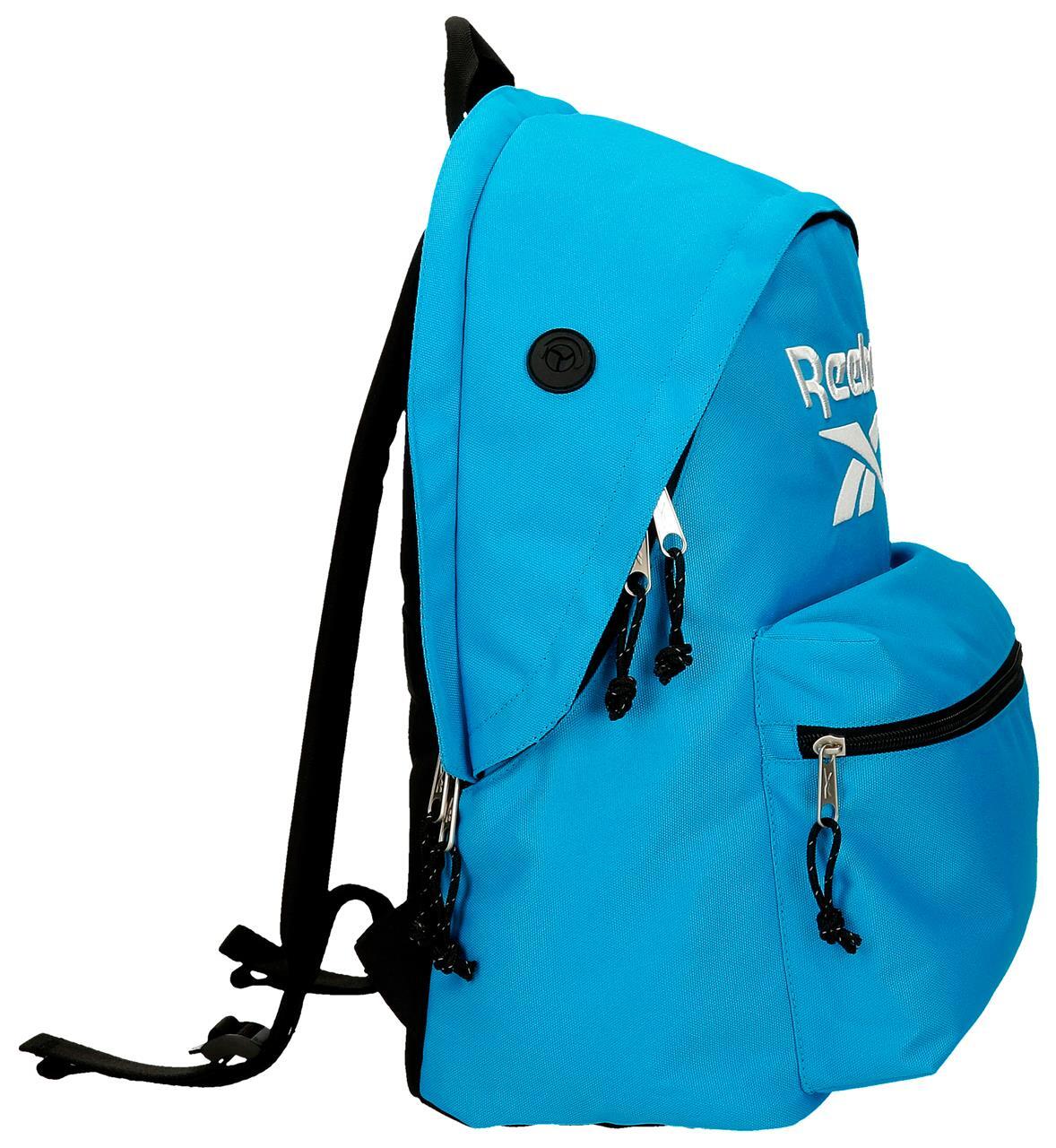 Mochila para laptop Unisex Reebok Boston 44cm Azul 2/7