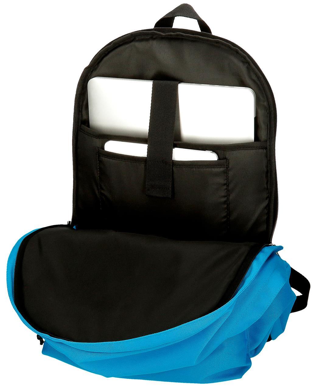 Mochila para laptop Unisex Reebok Boston 44cm Azul 4/7