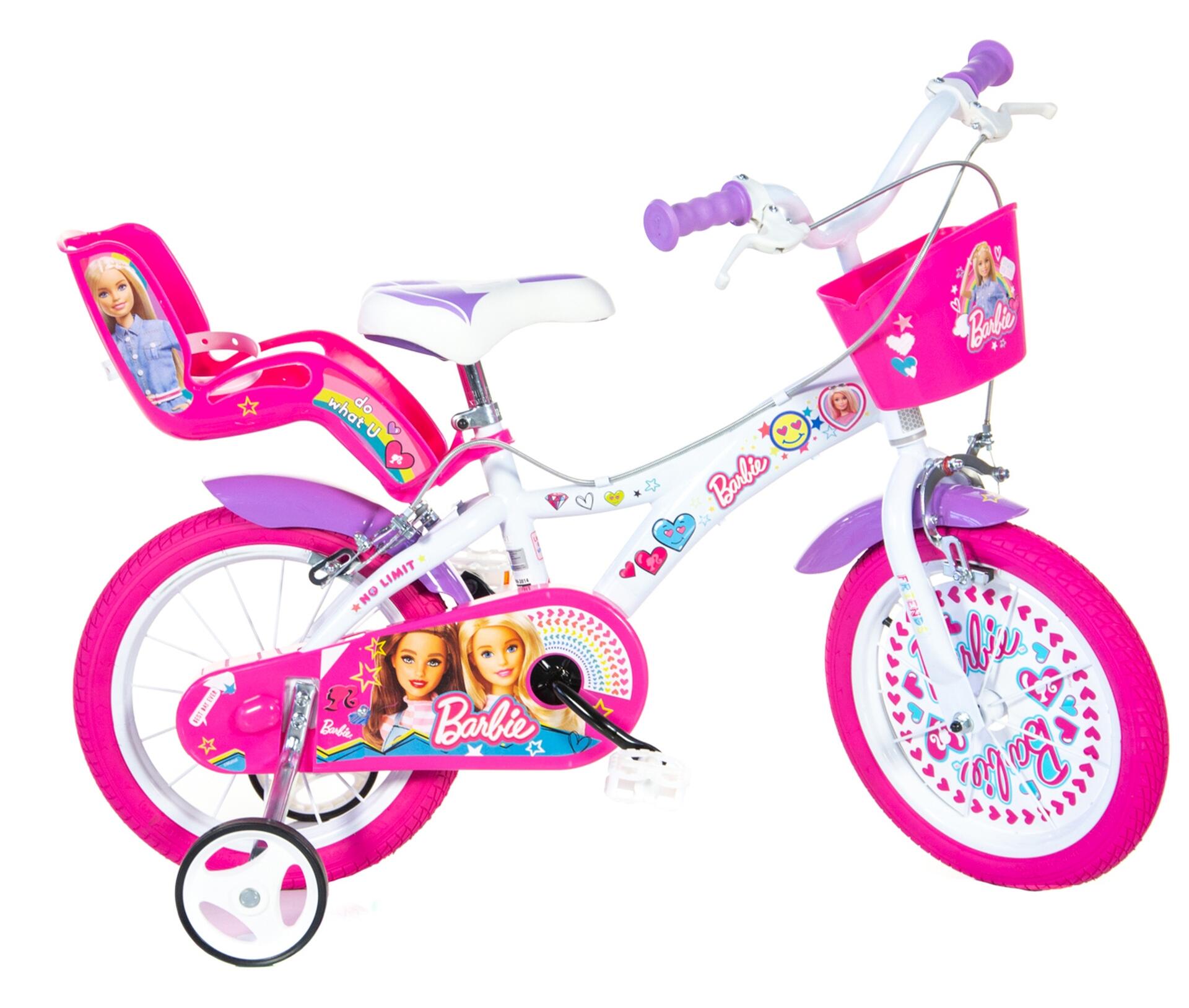 DINO BIKES Bicicletta Bambina 16" Barbie 5-7 anni Rosa