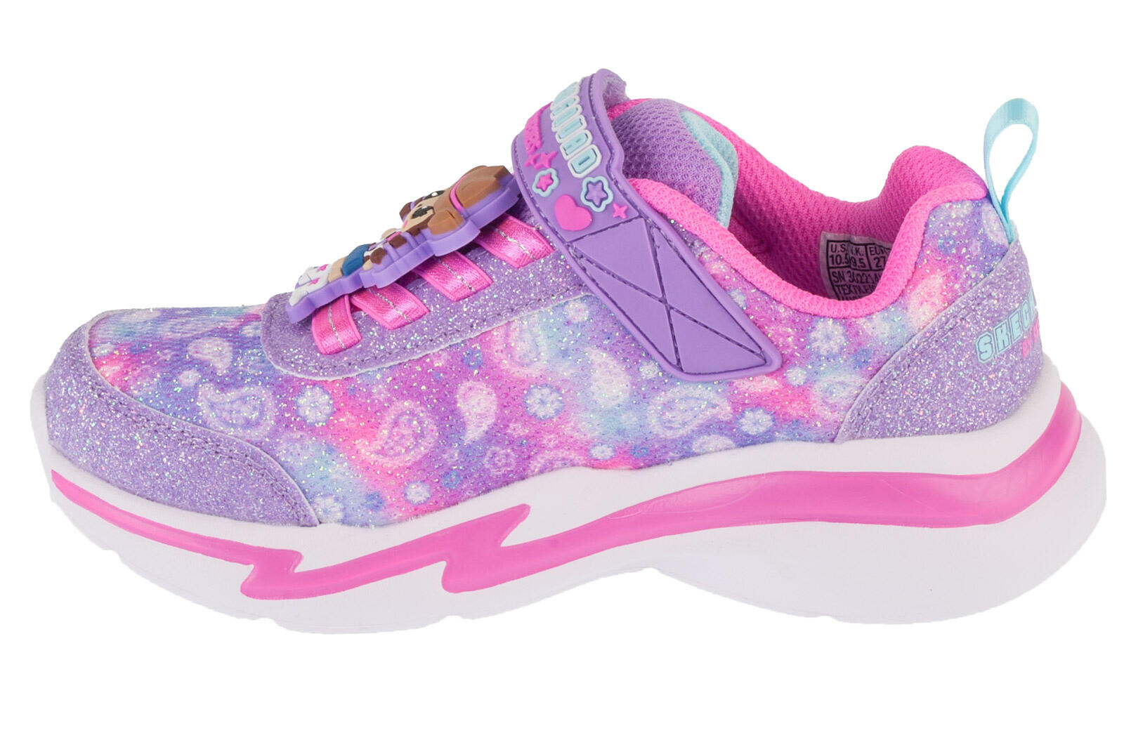 Chaussures Enfants Skechers Snuggle Sneaks rose 2/4
