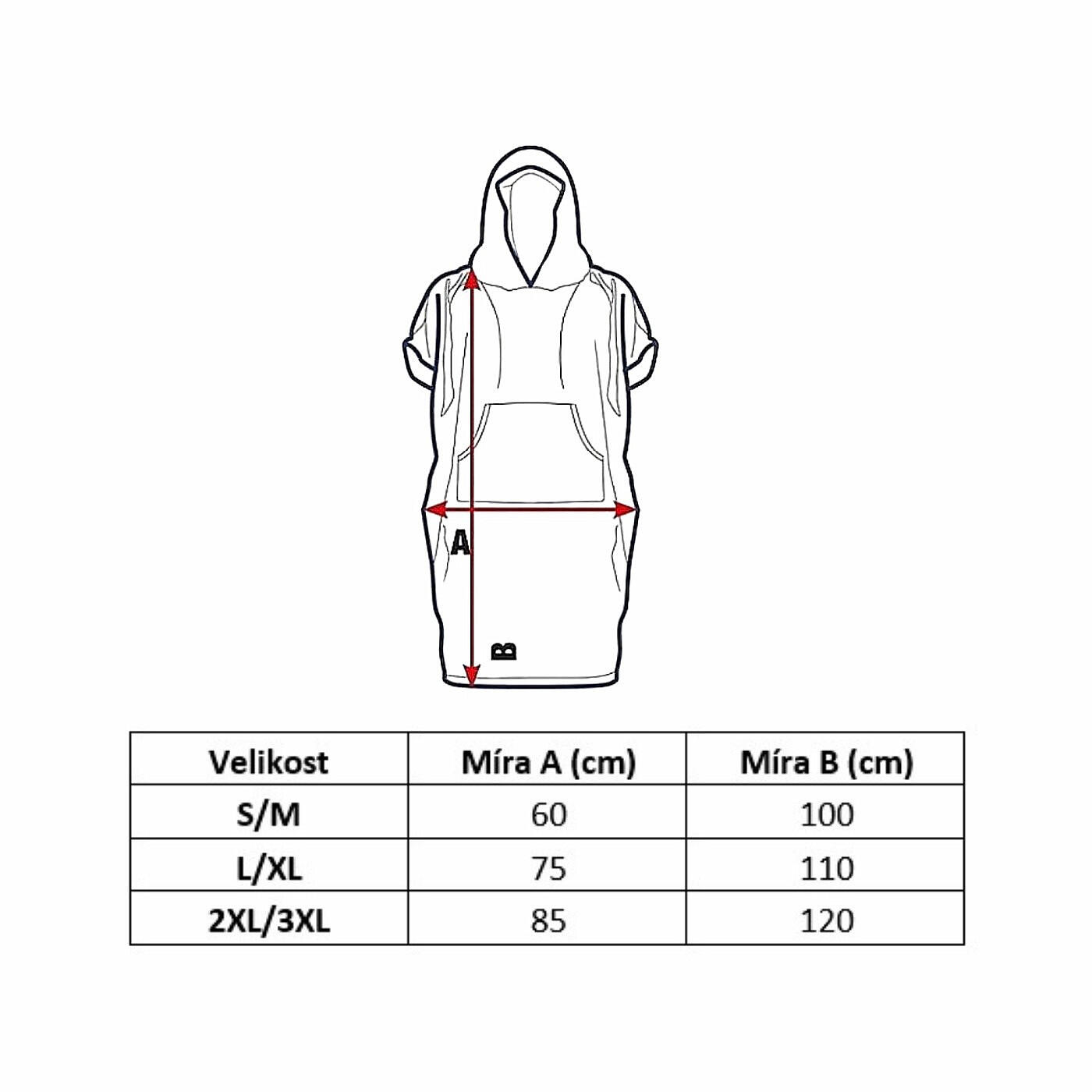 Ručníkové pončo COTTON PREMIUM 2/4