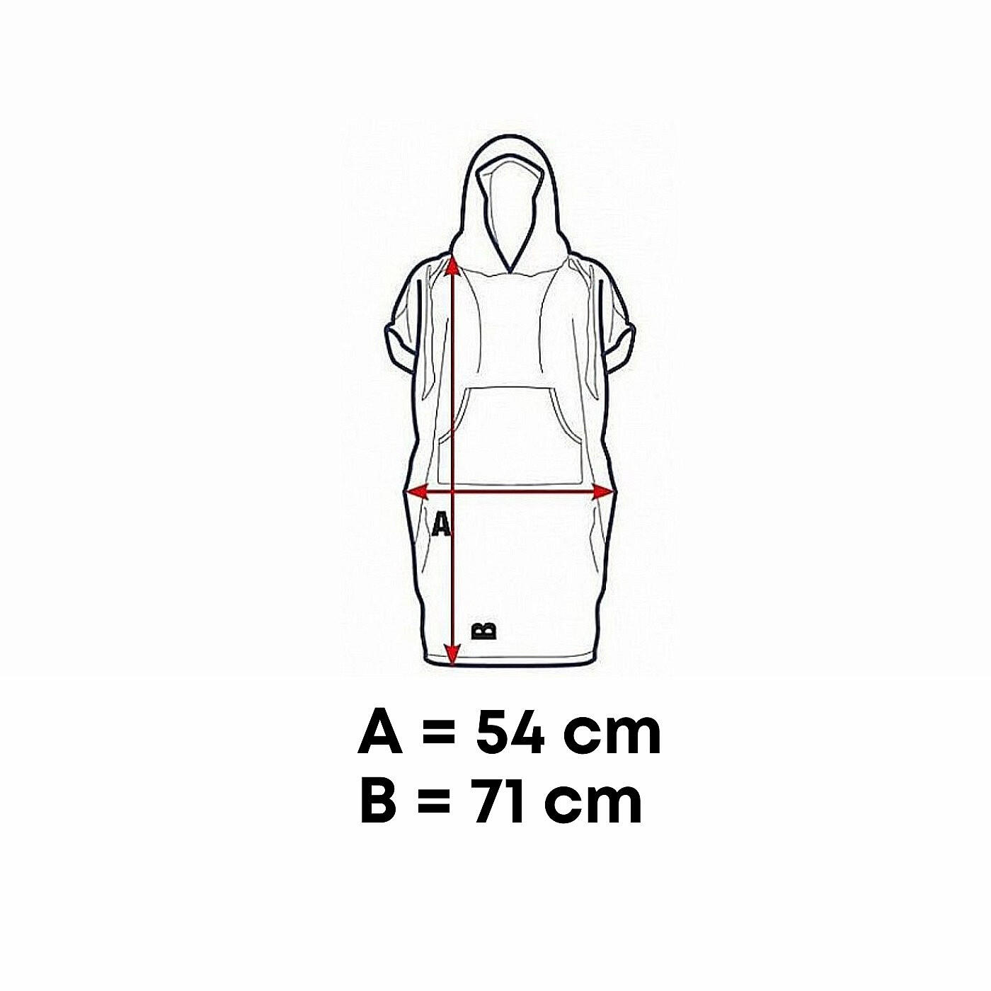 Ručníkové pončo BAMBOO KID pro děti 3/3
