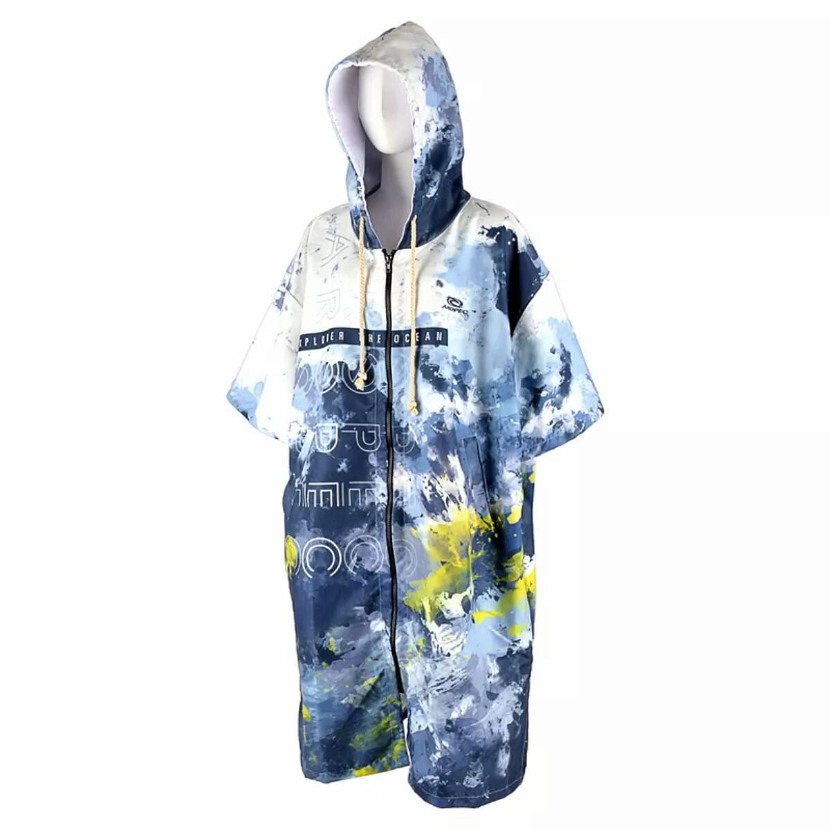 AROPEC Ručníkové pončo OCEAN na zip