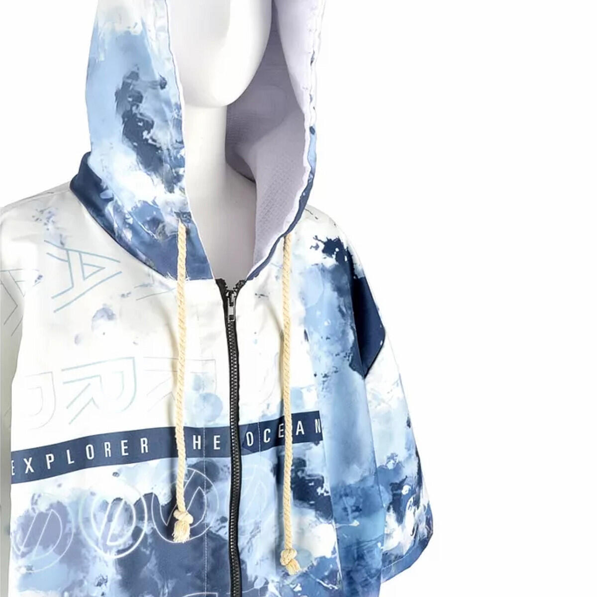 Ponczo ręcznikowe OCEAN na zip 4/5