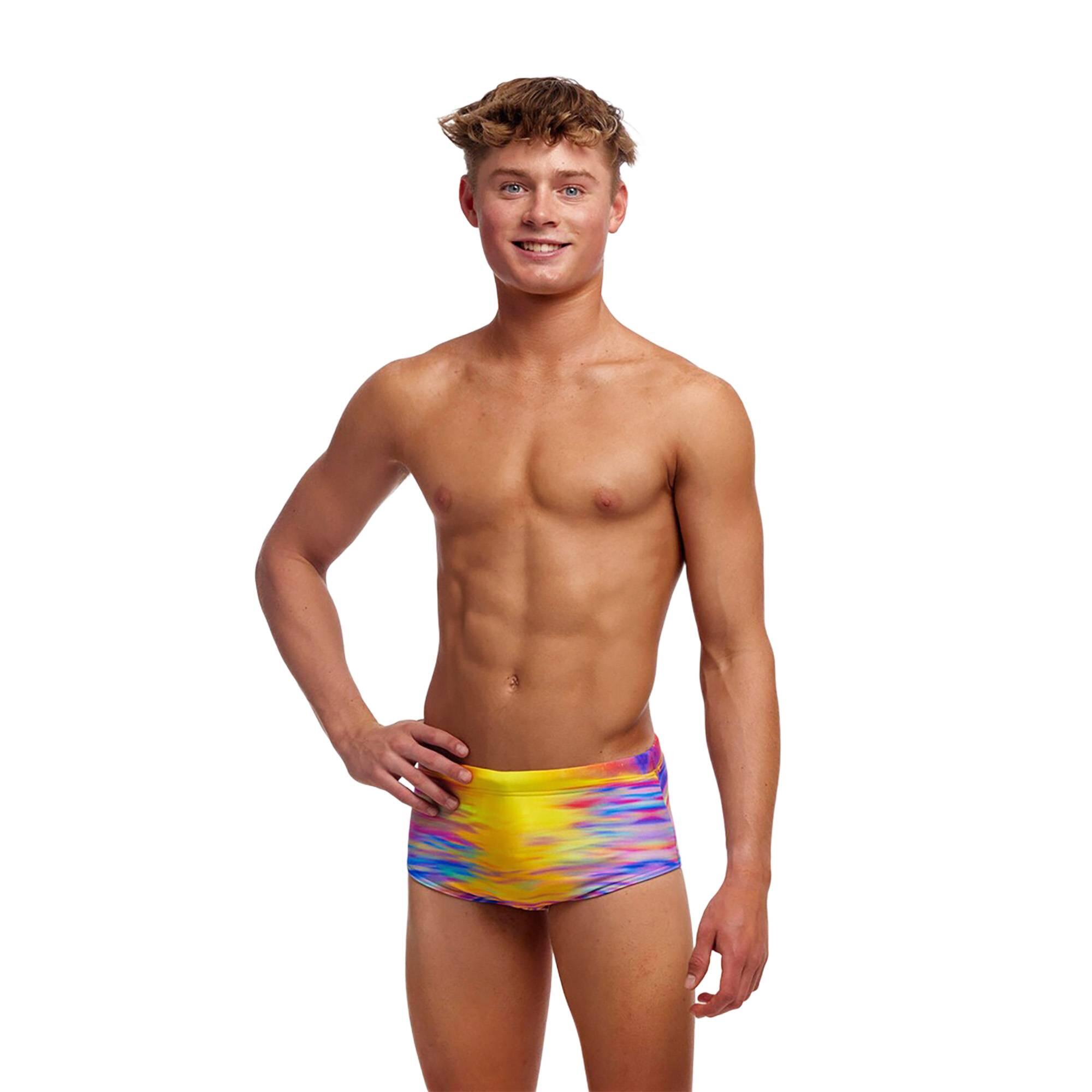 FUNKY TRUNKS Boxer da bagno per bambini Funky Trunks Sidewinder Trunks
