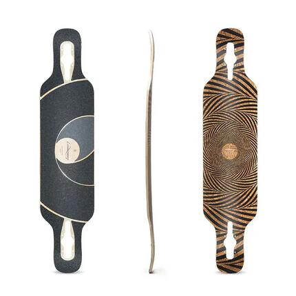 Deck Tan Tien Flex 1 - Planche de Skateboard Polyvalente - Bambou et Fibr