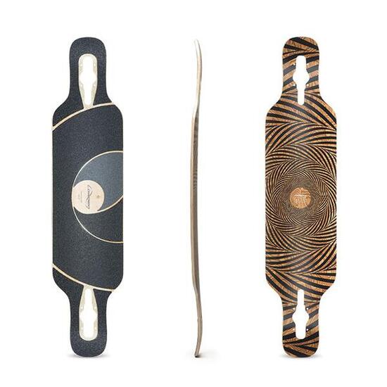 Deck Tan Tien Flex 1 - Planche de Skateboard Polyvalente - Bambou et Fibr