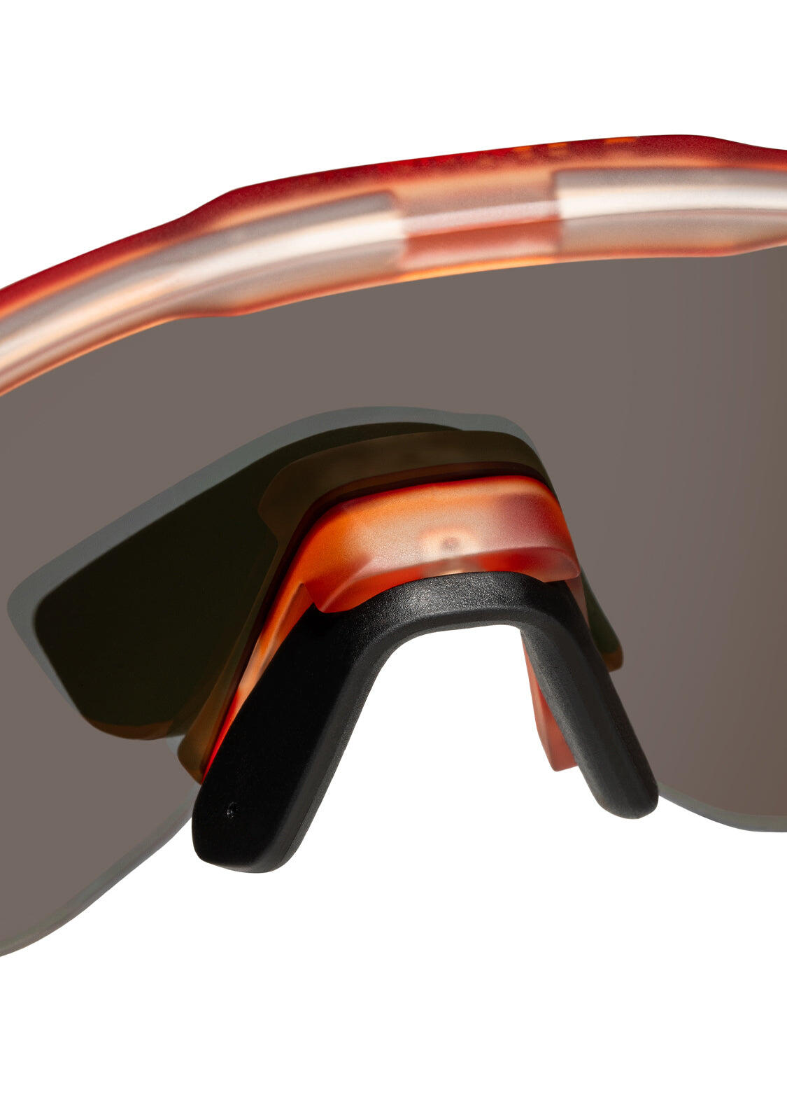 Gafas De Sol Deportivas Ciclismo Running D. Franklin Hurricane Fifty Grad Rojo 4/5