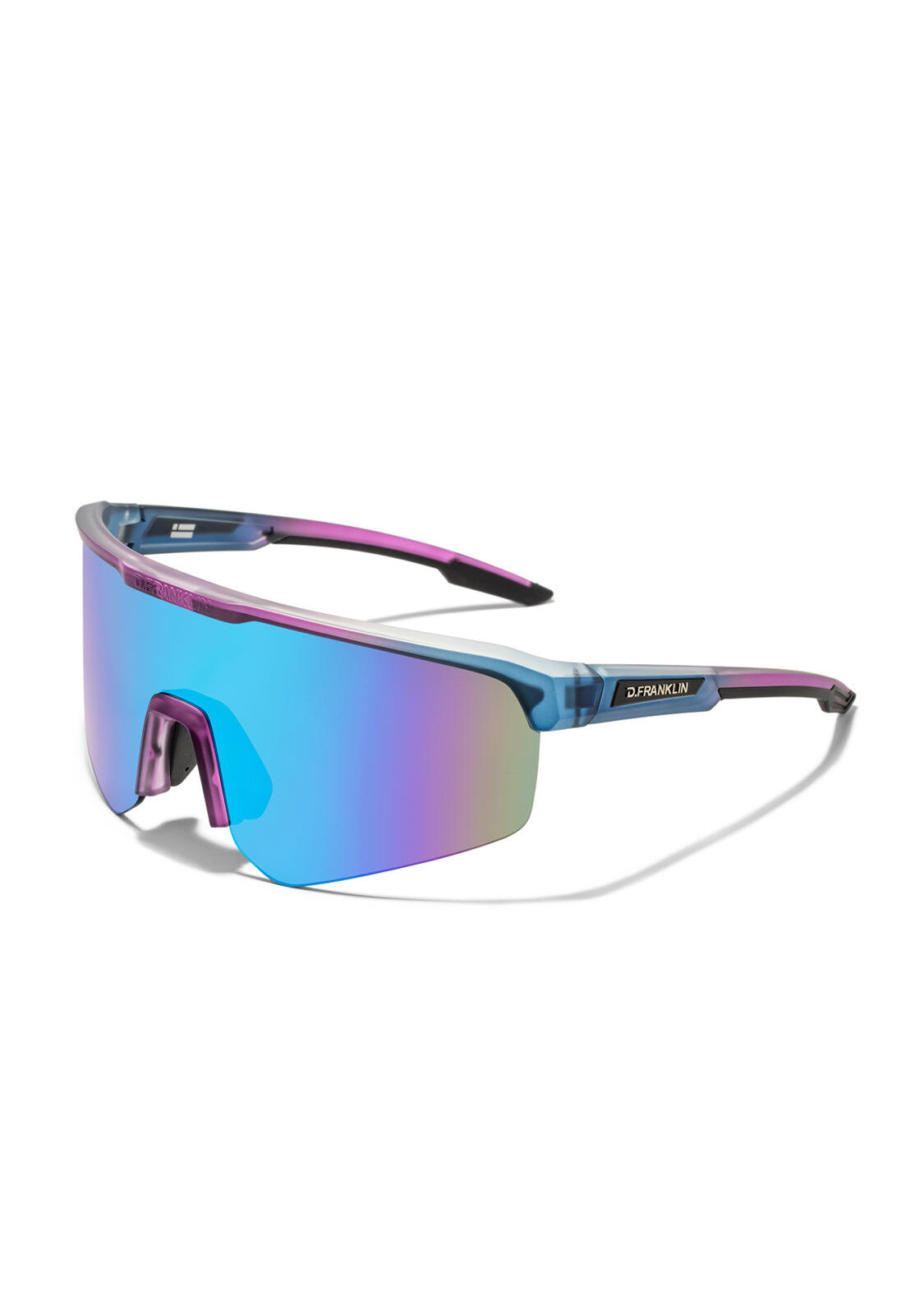 D.FRANKLIN Gafas De Sol Deportivas Ciclismo Running D. Franklin Hurricane Fifty Grad Azul