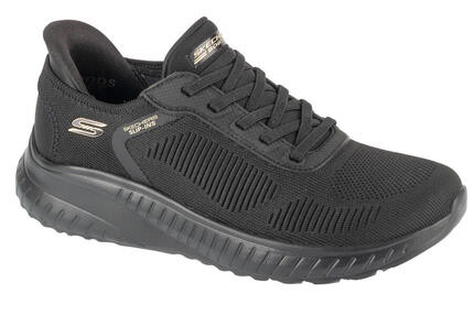 Turnschuhe Skechers Bobs Squad Chaos - C, Schwarz, Damen