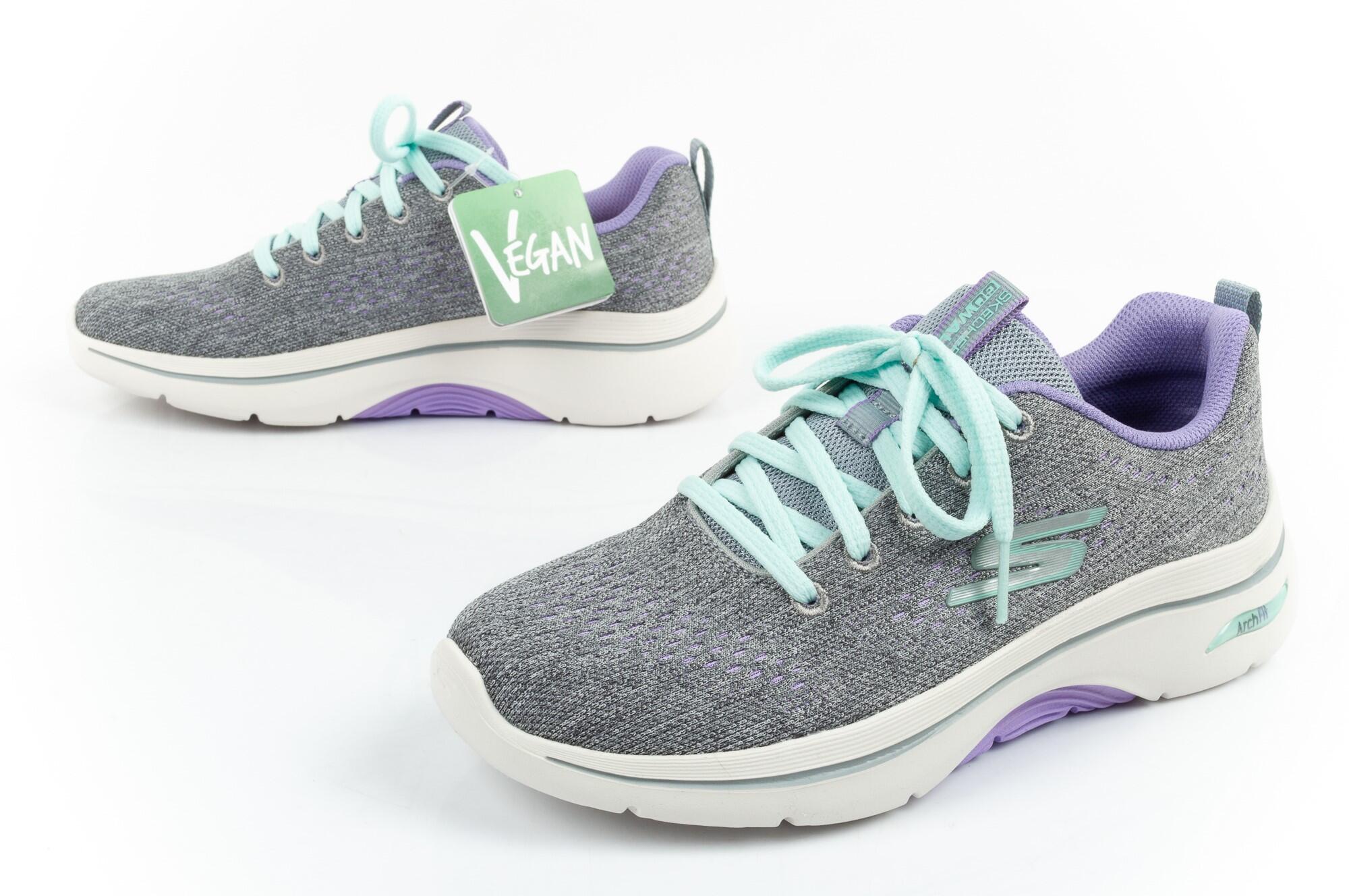 Pantofi sport Skechers Go Walk Arch Fit 2.0-Vivid Sunset, gri-lavanda 37.5 5/7