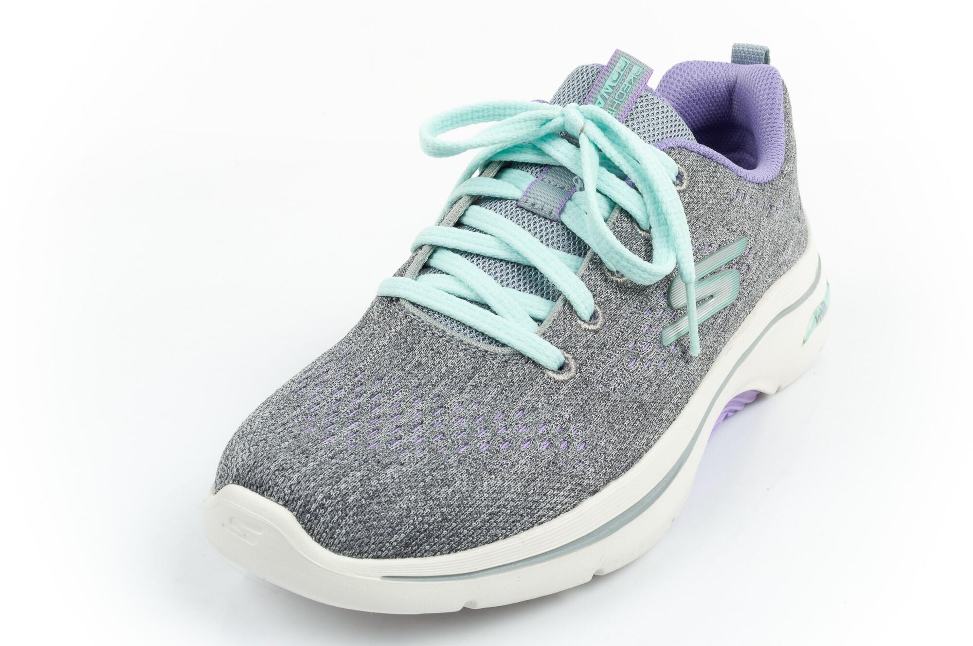 Pantofi sport Skechers Go Walk Arch Fit 2.0-Vivid Sunset, gri-lavanda 37.5 3/7