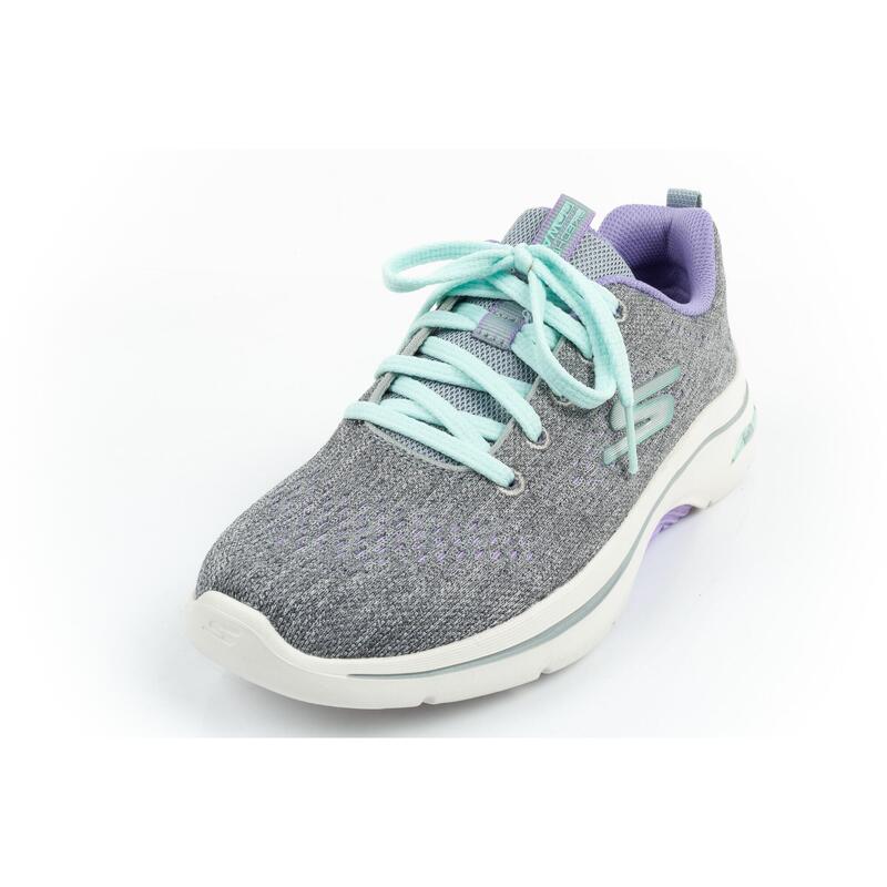Pantofi sport Skechers Go Walk Arch Fit 2.0-Vivid Sunset, gri-lavanda 37.5