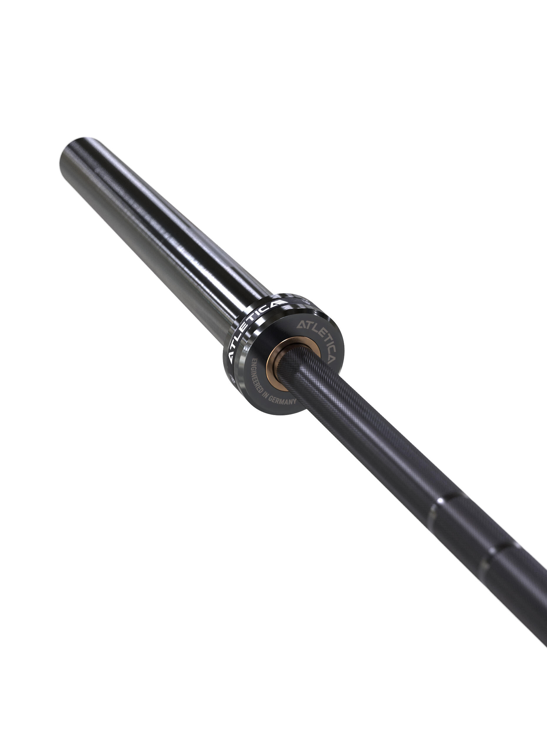 Langhantel | Delta | Tripple Black | 20kg | IPF- & IWF-Markierungen 4/7