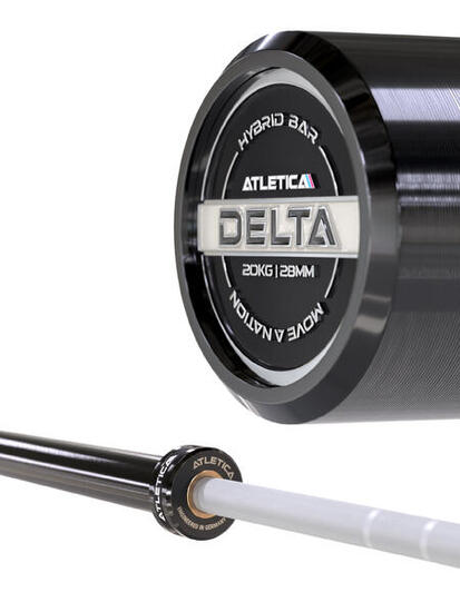 Langhantel | Delta | White | 20kg | IPF- & IWF-Markierungen | 50mm