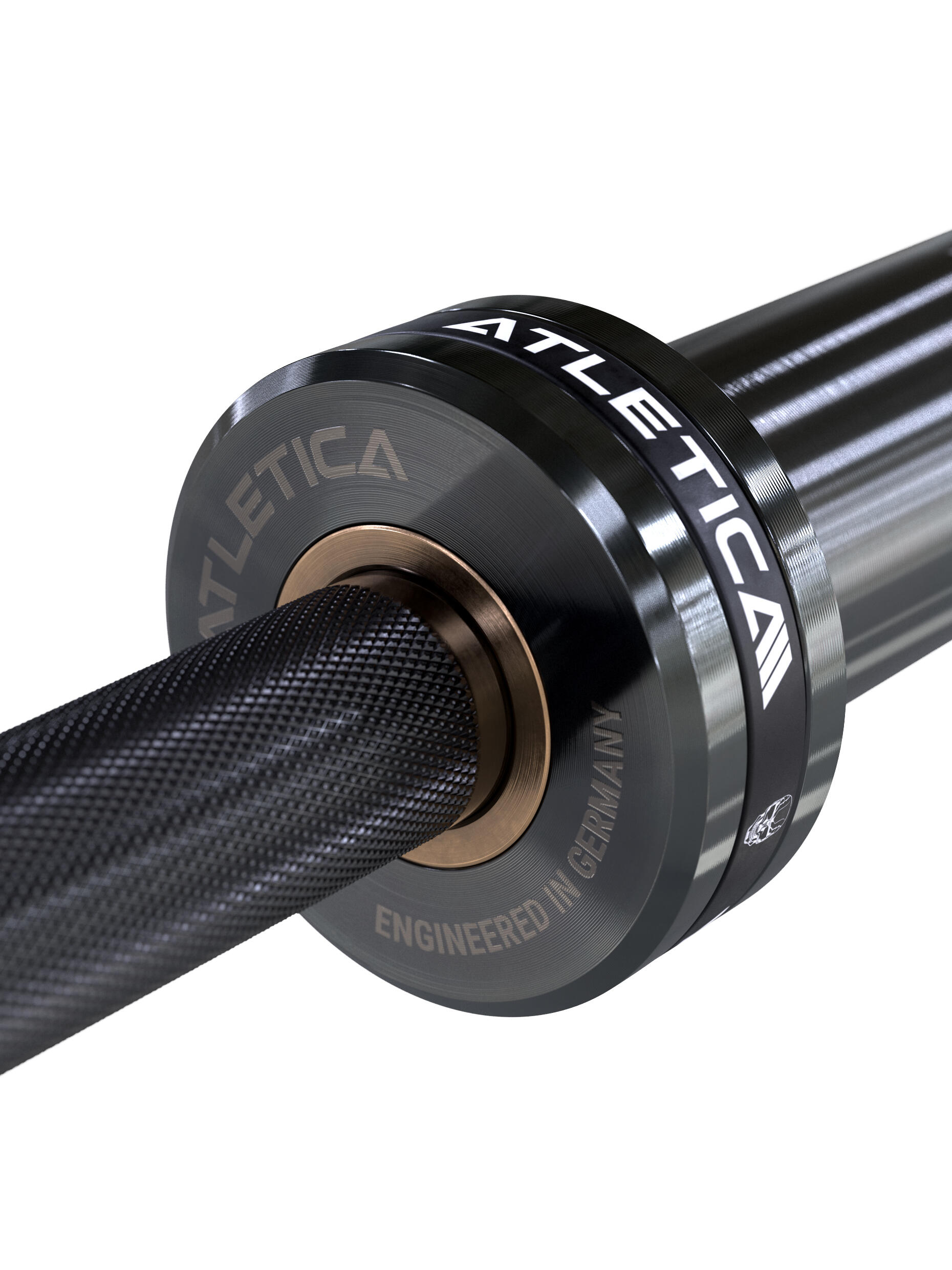 Langhantel | Delta | Tripple Black | 20kg | IPF- & IWF-Markierungen 5/7