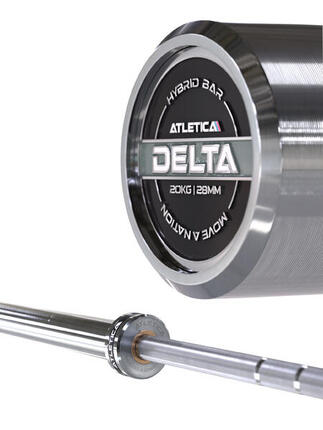 Langhantel | Delta | Chrome | 20kg | IPF- & IWF-Markierungen | 50mm