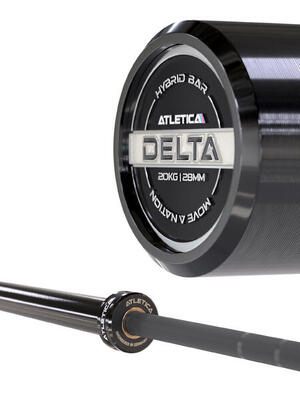 Langhantel | Delta | Battleship Grey | 20kg | IPF- & IWF-Markierungen | 50mm