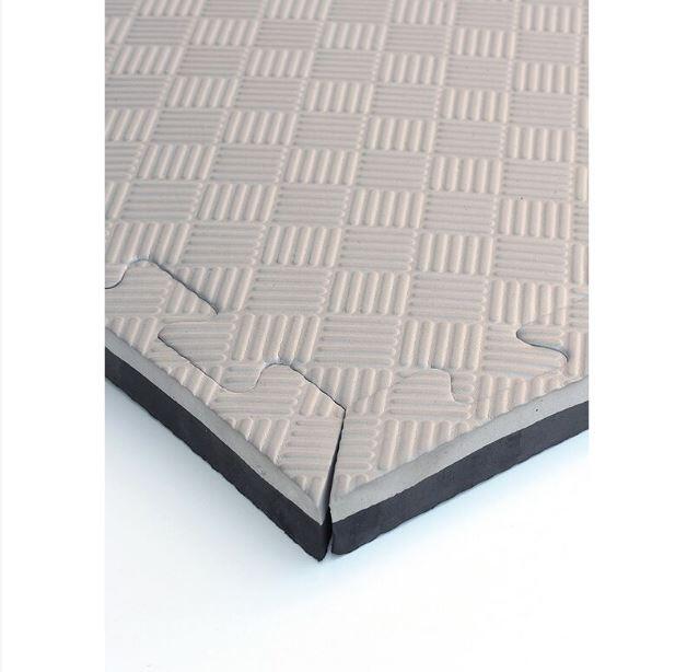 Set 5  Tatami Profissional Puzzle 100x100x4cm Preto/Cinza - Fitness Tech 7/7