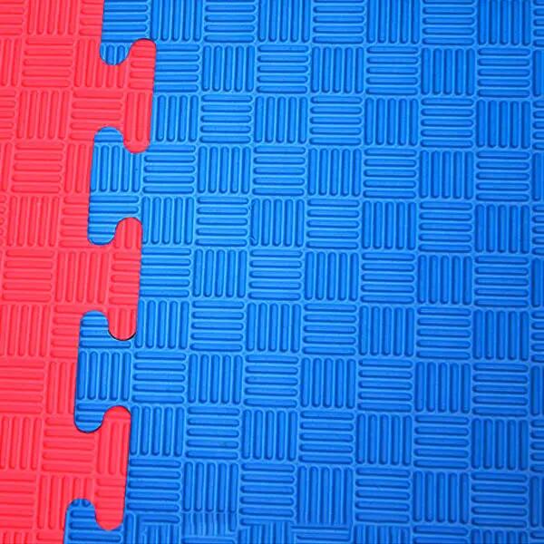 Tapis Puzzle Tatami 100x100x2 Cm – Mousse EVA Bi-colore, Antidérapant – Pour Karaté, Gym, Jeux
