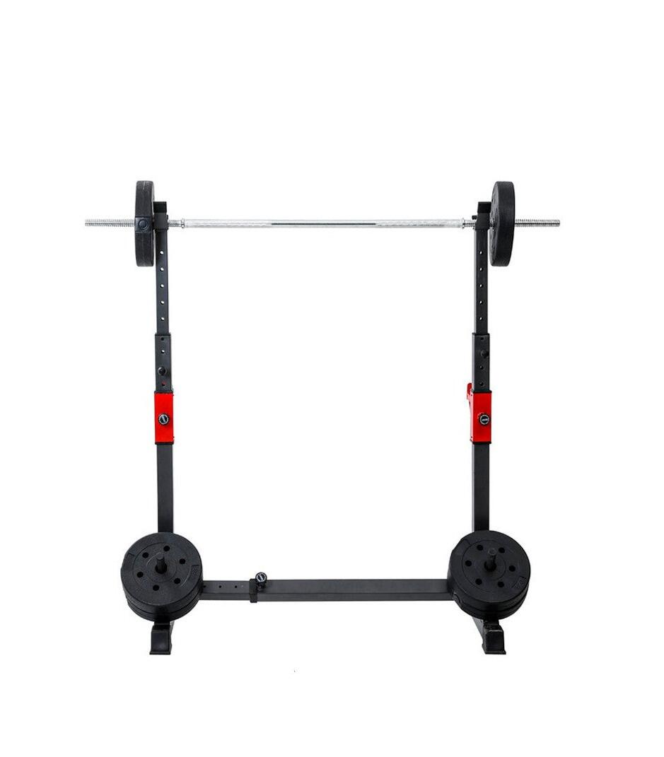 Rack Réglable Squat Noir Fitness Tech 4/4