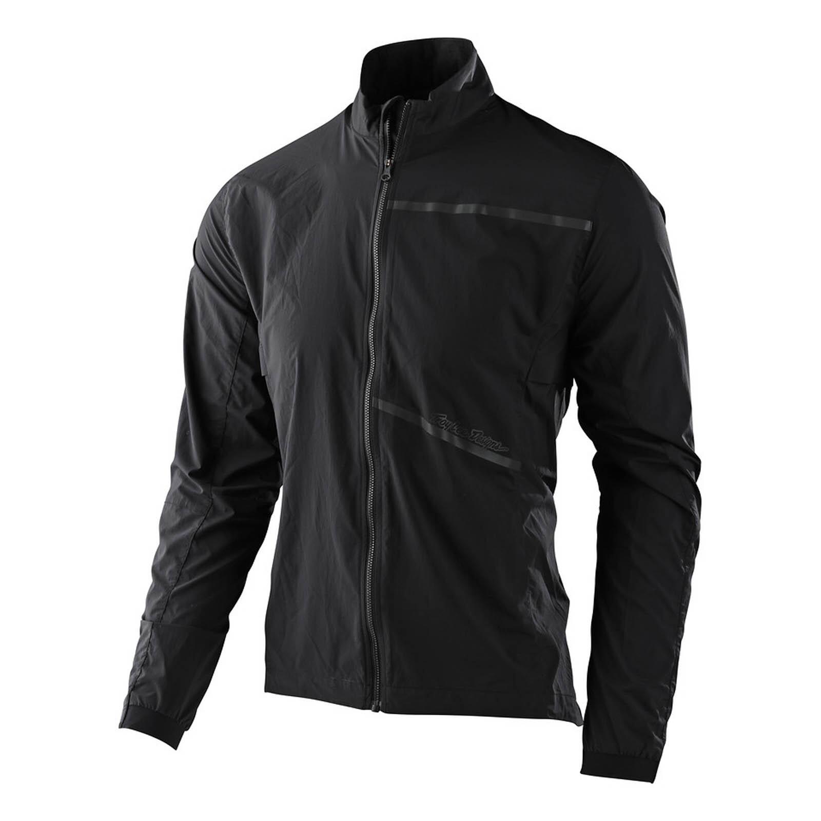 Giacca bici antivento SHUTTLE leggera e compatta Nero Uomo 1/2