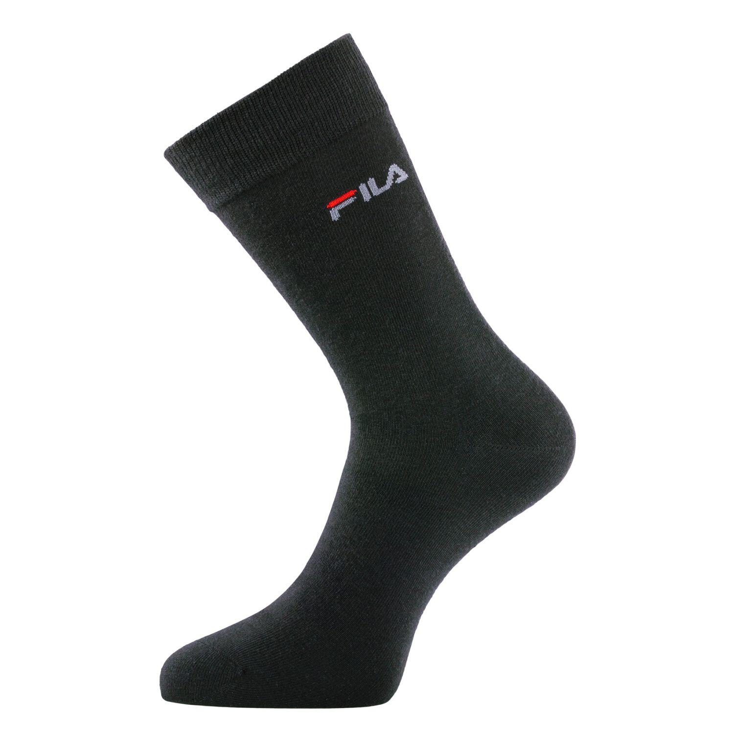 Lot de 6 paires de chaussettes de ville homme F9630 Noir 2/3