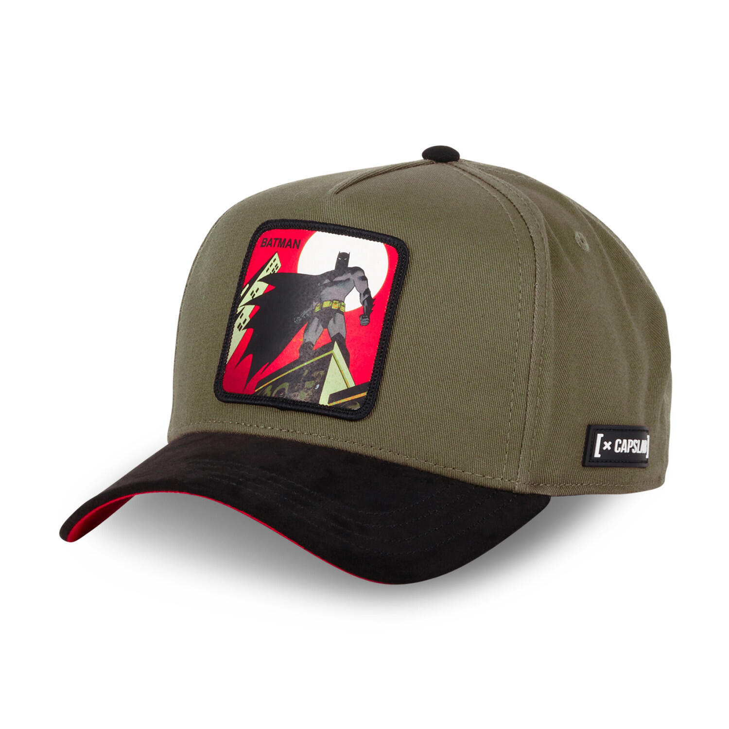Casquette homme trucker bi-matière en coton et suedine Dc Comics 1/5