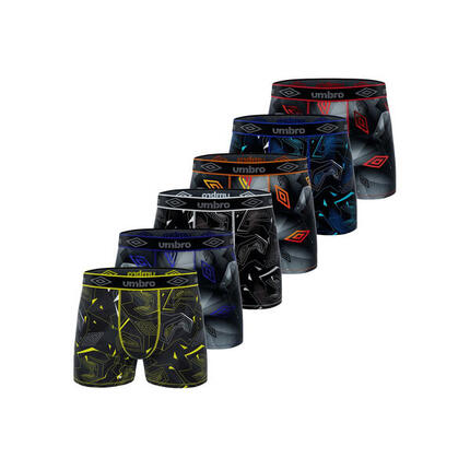 Lot de 6 boxers homme Speed