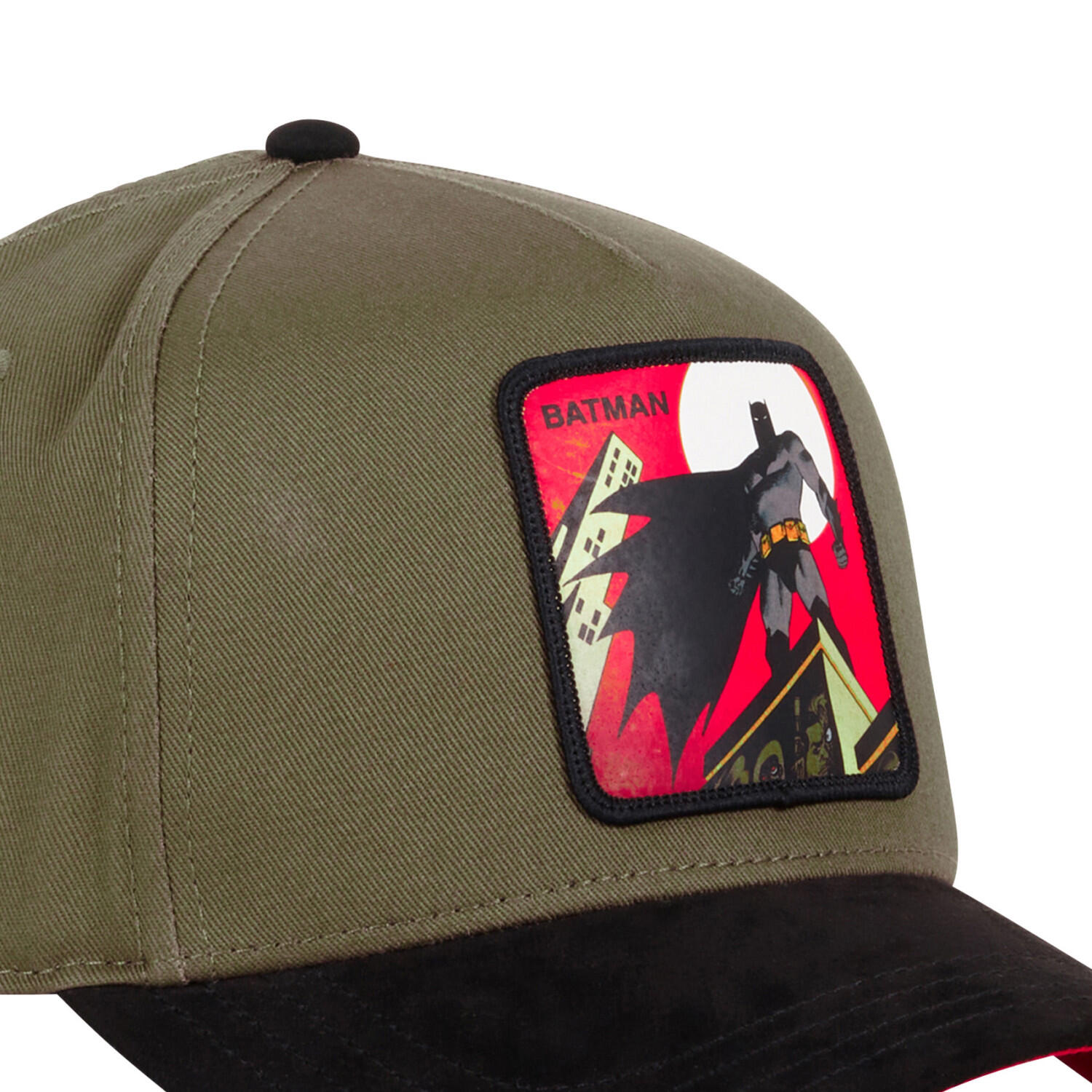 Casquette homme trucker bi-matière en coton et suedine Dc Comics 2/5