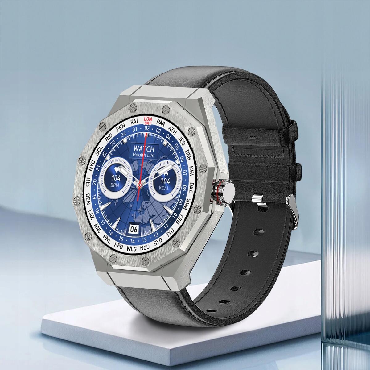 Smartwatch Kiano Elegance Silver, argento, Bluetooth, NFC, modalità sportive 4/5