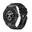Montre intelligente Kiano Elegance Black, noire, Bluetooth, NFC, modes sportifs