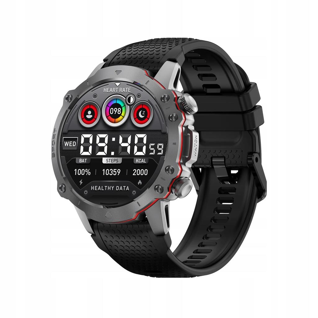 Kiano Watch Sport Black Smartwatch
